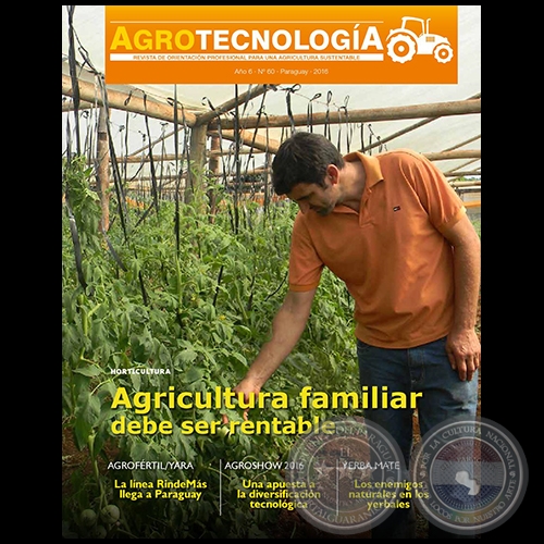 AGROTECNOLOGA Revista - AO 6 - NMERO 60 - AO 2016 - PARAGUAY
